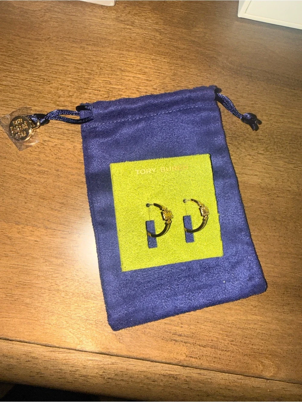 Tory Burch Gold Britton Earrings